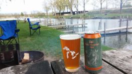 Michigan Beer Camping Manistee, MI