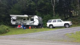 Boondocking in VT.