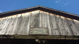 Atop the Covered Bridge, Shelburne Museum.