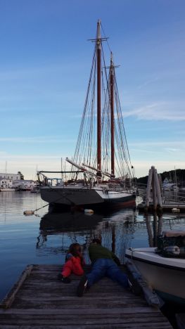Part of the Windjammer Fleet, the Grace Bailey.