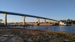 Barge Under the Bridge.