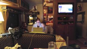 Busy in the WordCamper Think Tank.