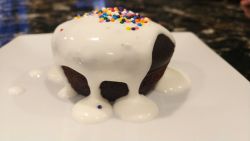 Chocolate Cupcake with Sprinkles