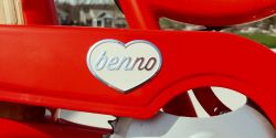I love my bike. Benno Bike Orange