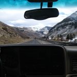 Roadtripping through the Rockies roadtrip rocky mountains snow highway