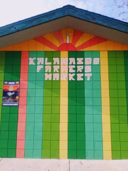Kalamazoo Farmers Market sign
