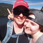 Ponderosa State Park, McCall, Idaho, atop Payette Lake. mom daughter mccall id