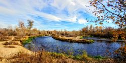 Walking along the Star Riverwalk. boise river bend island